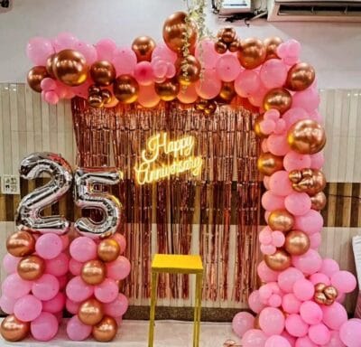 25th Anniversary Decoration