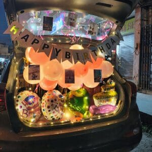 Birthday Car Decoration