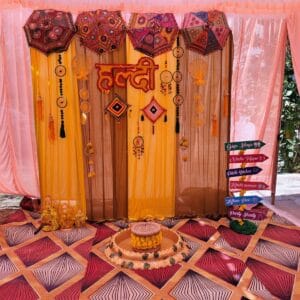 Haldi Ceremony Decoration (2)