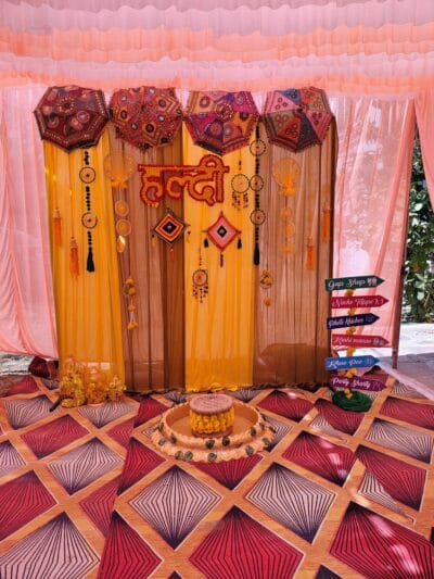 Haldi Ceremony Decoration (2)