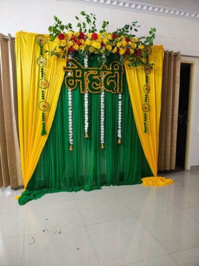 Mehndi Decoration Indian Wedding Decor (3)