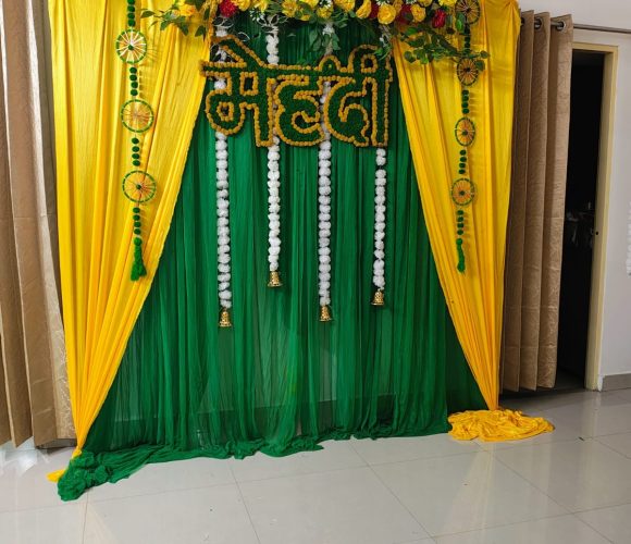 Mehndi Decoration Indian Wedding Decor (3)